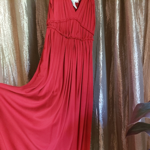 Red Maxi dress. S - Picture 5 of 11